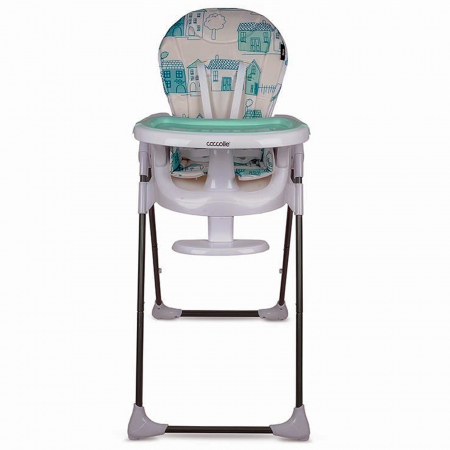 Scaun de luat masa COCCOLLE Fino Pastel Turquoise [1]