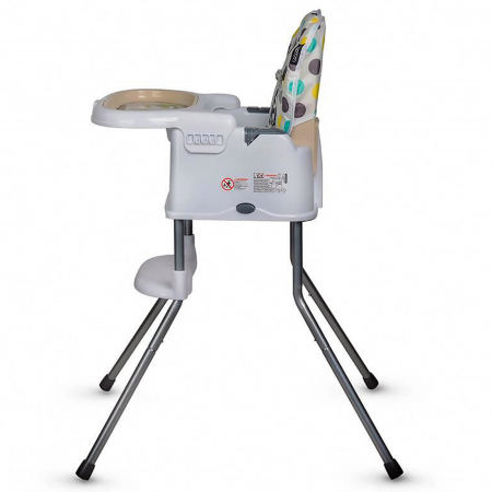 Scaun de luat masa multifunctional 3in1 COCCOLLE Ziti Beige Dots [6]