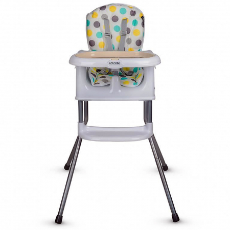 Scaun de luat masa multifunctional 3in1 COCCOLLE Ziti Beige Dots [1]