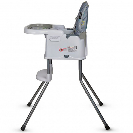 Scaun de luat masa multifunctional 3in1 COCCOLLE Ziti Grey Stars [6]