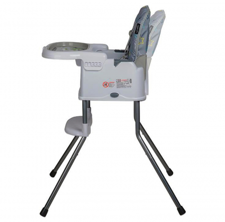 Scaun de luat masa multifunctional 3in1 COCCOLLE Ziti Grey Stars [2]