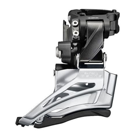 SCHIMBATOARE FATA - Schimbator fata SHIMANO Deore FD-M6025H, tragere dubla, compatibil transmisii 2x10 viteze, argintiu