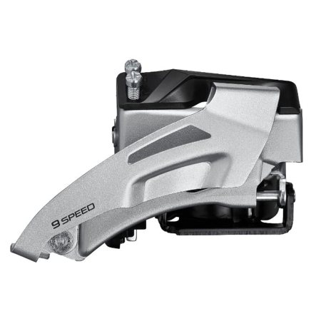 SCHIMBATOARE FATA - Schimbator fata SHIMANO Altus FD-M2020-TS, tragere dubla, compatibil transmisii 2x9 viteze, argintiu