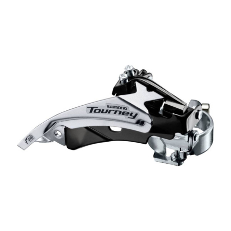 SCHIMBATOARE FATA - Schimbator fata 3 foi Shimano Tourney TX FD TY510, Top Swing, Dual Pull, prindere colier 31,8 mm