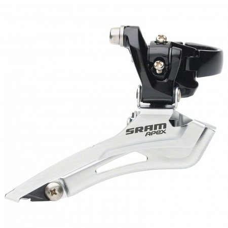 SCHIMBATOARE FATA - Schimbator fata SRAM Apex, tragere sus, compatibil transmisii 2x10 viteze, argintiu