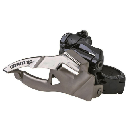 Schimbator fata SRAM X.0 X-Glide, tragere jos, compatibil transmisii 2x10 viteze, argintiu [1]