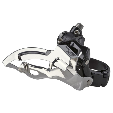 Schimbator fata SRAM X.9 X-Glide, tragere dubla, compatibil transmisii 3x10 viteze, argintiu [1]