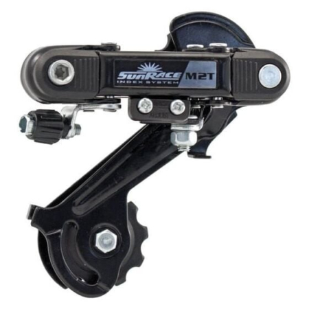 TRANSMISIE - Schimbator spate 6 viteze RDM2T LD, 36T, montaj direct, intinzator scurt, otel, negru