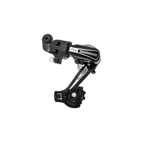 TRANSMISIE - Schimbator spate 6 viteze Shimano Tourney ARDTY21AGSDS, brat lung, capacitate 34T, 11–28T, prindere directa, argintiu