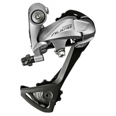 SCHIMBATOARE SPATE - Schimbator spate SHIMANO Alivio RD-T4000 SGS, 9 viteze, negru/argintiu