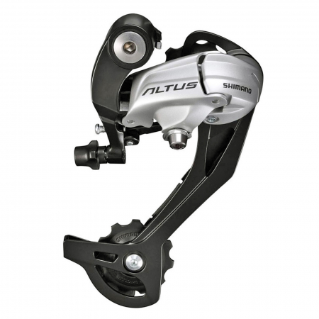 SCHIMBATOARE SPATE - Schimbator spate SHIMANO Altus RD-M370-L-SGS, 9 viteze, argintiu
