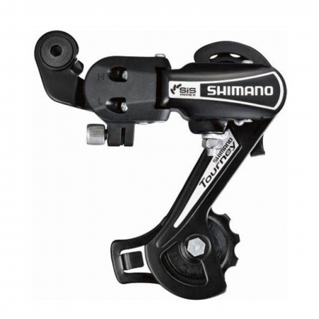 SCHIMBATOARE SPATE - Schimbator spate SHIMANO Tourney RD-TY21 GS, 6 viteze, negru