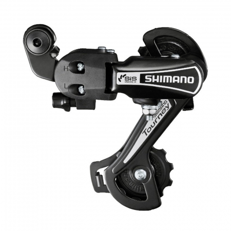 SCHIMBATOARE SPATE - Schimbator spate SHIMANO Tourney RD-TY21-B GS, 6 viteze, prindere directa, negru