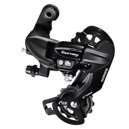 SCHIMBATOARE SPATE - Schimbator spate SHIMANO Tourney RD-TY300-D, 6/7 viteze, negru