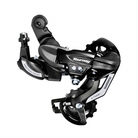 SCHIMBATOARE SPATE - Schimbator spate SHIMANO Tourney TY500, 6/7 viteze, negru