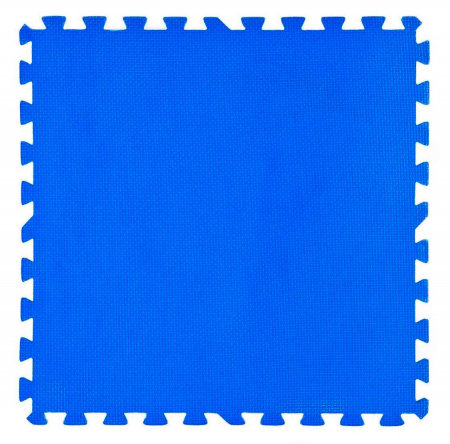 Set 4 covorase puzzle SPOKEY, 61x61cm, albastru [3]