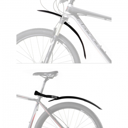 Set aparatori 27.5"-29" FORCE Splash, negre [1]