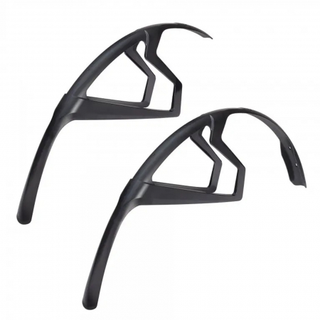 APARATORI NOROI - Set aparatori noroi POLISPORT R-Mud , compatibile 28", negre