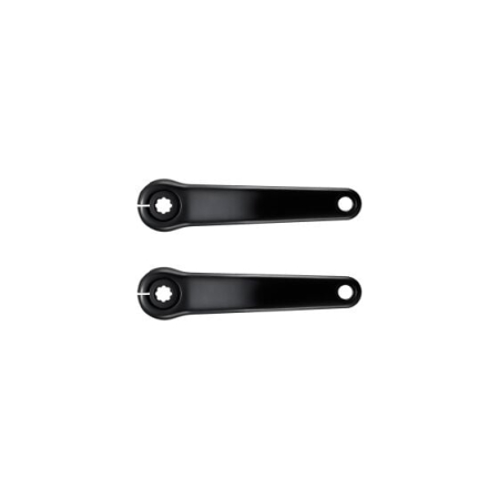 Service angrenaje pedaliere - Set brate pedalier Shimano FC E6100, 170 mm, negru