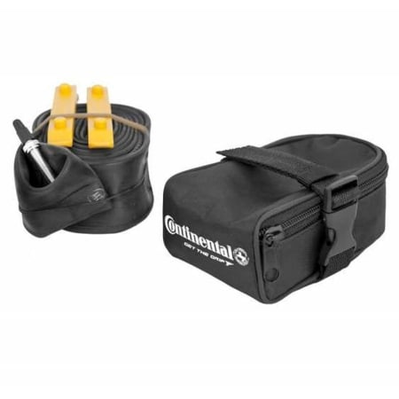 ECHIPAMENT CICLISM - Gentuta cu leviere si camera CONTINENTAL MTB, include 2 leviere+camera 27.5"x1.75-2.5 (47/62-584), valva FV42, negru