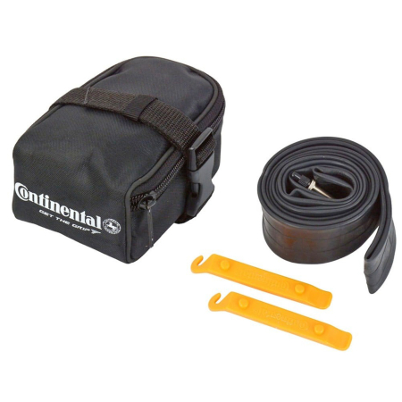 Gentuta cu leviere si camera CONTINENTAL MTB, include 2 leviere+camera 27.5"x1.75-2.5 (47/62-584), valva FV42, negru [1]