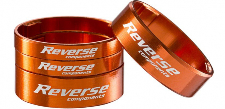 CUVETE FURCA - Set distantiere Reverse 1.1/8 aluminiu orange