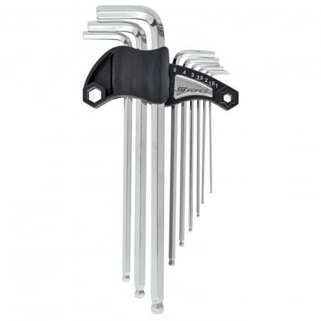INBUSURI - Set inbusuri FORCE 9 1.5-10 mm cu suport