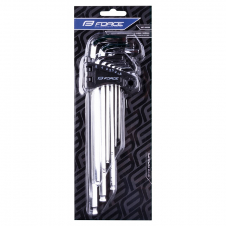 Set inbusuri FORCE 9 1.5-10 mm cu suport [2]
