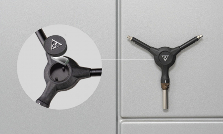 Set inbus TOPEAK Y-Speed Ratchety, 2/3/4/5 mm, negru [1]