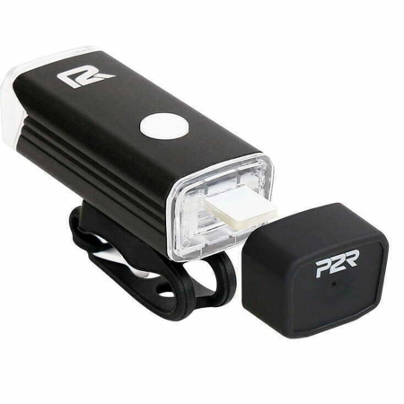 Set lumini bicicleta P2R Nition 10C, incarcare USB, acumulator Li-Pol, negru [1]