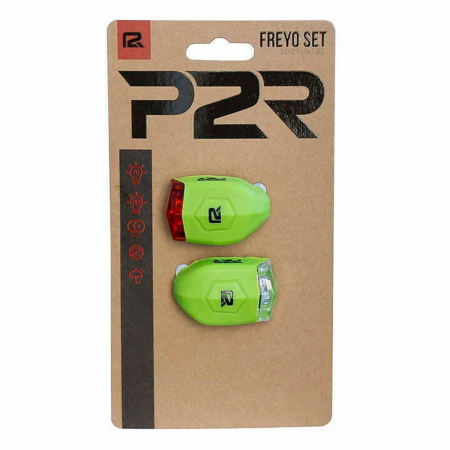 Set lumini fata-spate P2R Freyo, verde lime [1]