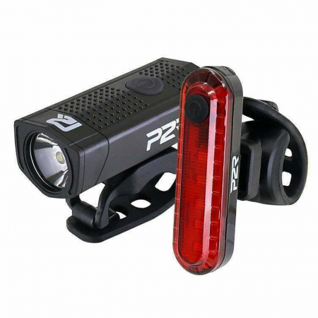 LUMINI - Set lumini P2R Lumoix 30 (USB), 350 lumeni, negru