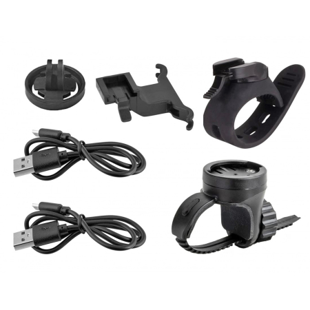 Set lumini FORCE Pipe USB, 550 lumeni, negru [1]