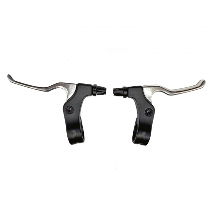 FRANE - Set manete frana WINZIP WL-217D, negru/argintiu