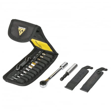 ACCESORII/COMPONENTE - Set mini-scule multifunctional 16 functii TOPEAK Ratchet Rocket Lite Dx TT2524, negru