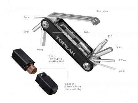 Set Mini Scule Multifunctional Ninja Master+ Toolbox T11,Tnja-T11 [5]