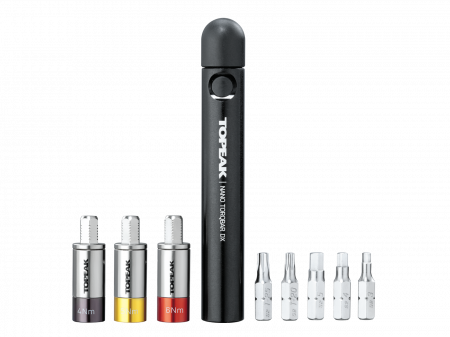 Scule Servisare bicicleta - Set Mini Unelte Dinamometrice Topeak TorqBar, DX TT2570 - Negru-Argintiu