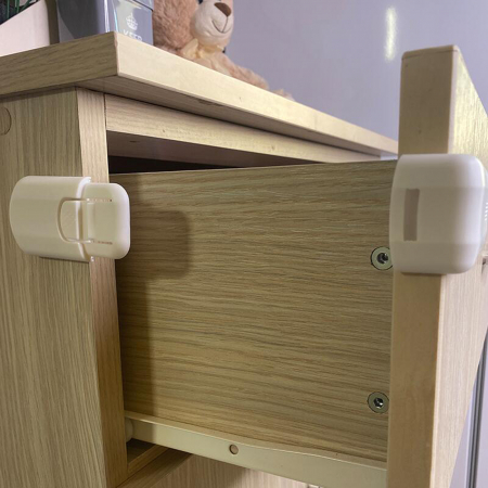 Set protectii COCCOLLE usi/sertare 75x75x40 mm [2]