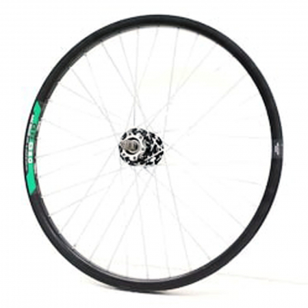 Set roti 24" BR Components, aluminiu duble, profil frane disc, 36H, negru [1]