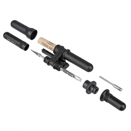 KIT REPARATIE TUBELESS - Set scule antipana tubeless TOPEAK Tubi Pod X, TUB-PDX, negru