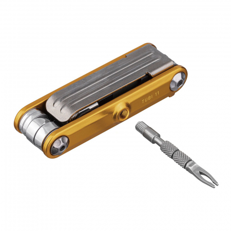 Set scule antipana tubeless TOPEAK Tubi 11 Combo, TUB-111CMB, 11 functii, argintiu/auriu [1]