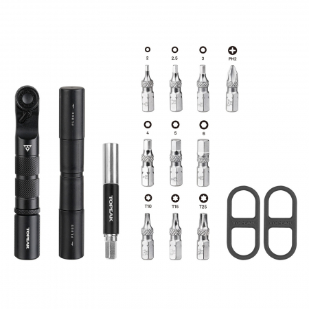 Set scule TOPEAK Ratchet'n Roll Elite, TT2609, negru [1]