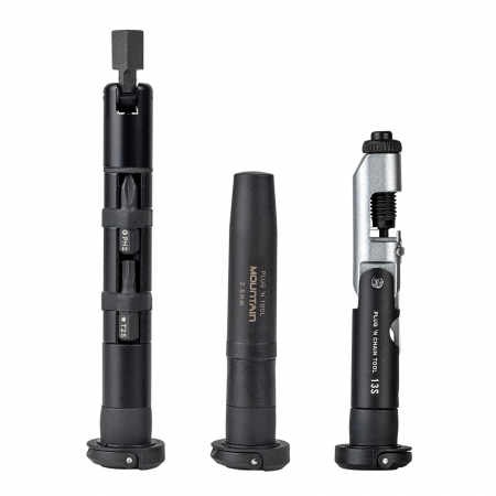 SETURI MULTIFUNCTIONALE - Set scule compacte TOPEAK Plug'n Tool Mountain Pro TT2619, negru
