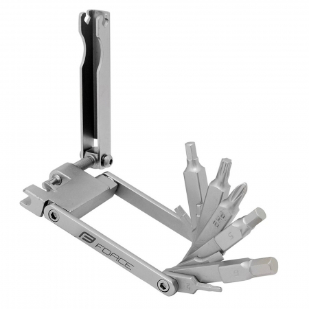 SETURI MULTIFUNCTIONALE - Set scule FORCE 12 functii cu cheie lant