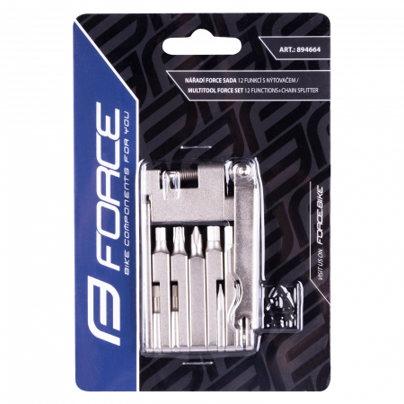 Set scule FORCE 12 functii cu cheie lant [2]