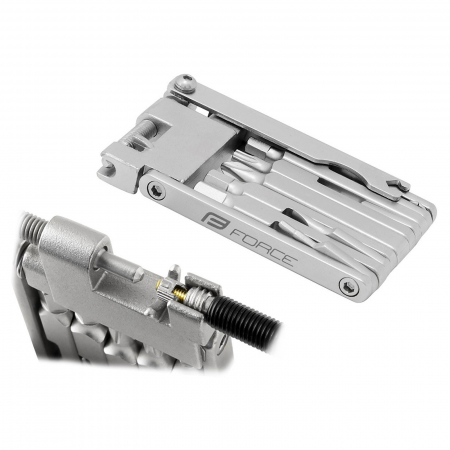 Set scule FORCE 12 functii cu cheie lant [1]