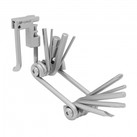 SETURI MULTIFUNCTIONALE - Set scule FORCE Eco 11 functii + presa lant