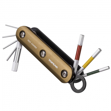 SETURI MULTIFUNCTIONALE - Set imbus TOPEAK Hex Combo Tt2558, carcasa aluminiu, 8 functii