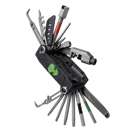 SETURI MULTIFUNCTIONALE - Set mini-scule multifunctionale 40 functii TOPEAK Aliex X TT2585, negru/argintiu