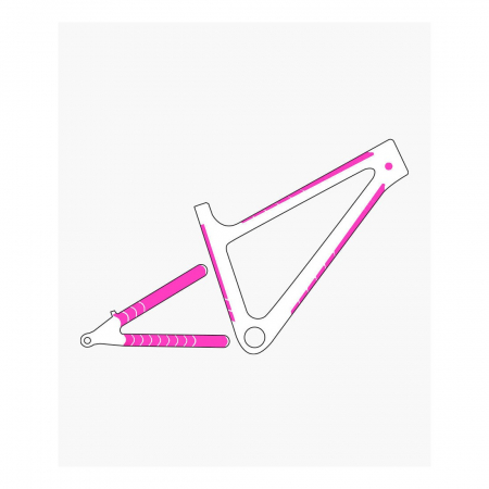 Set stickere protectie cadru Muc-Off Frame Protection Kit E-MTB Bolt [3]